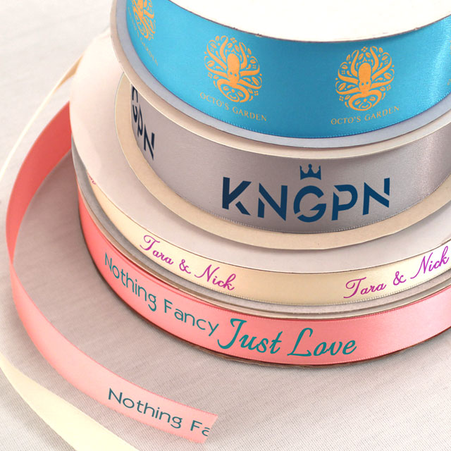 Double Face Satin Ribbon: Continuous Printing