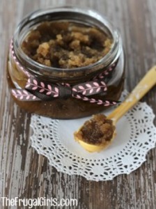 Vanilla-Brown-Sugar-Scrub The Frugal Girls Gifts in a Jar