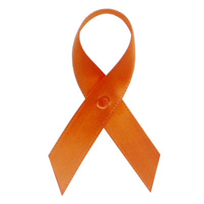 orange ribbon for cultural diversity
