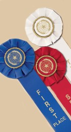 star rosette ribbons single streamer award ribbons