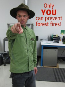 3rd Place: Pat "Forest Ranger"