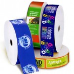 multicolor full color ribbon rolls personalied ribbons