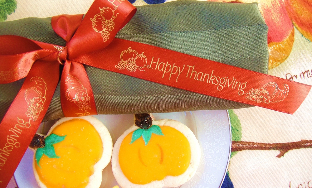 Thanksgiving, ribbons and the best customers! - Ribbon Impressions