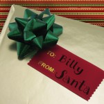 custom badge ribbon gift tags holiday ribbon ideas