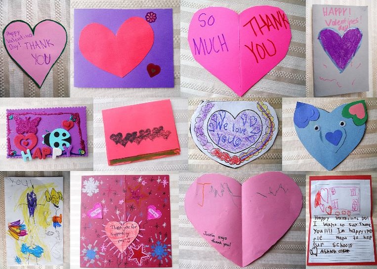 valentines from the granite education foundation giving back to our community