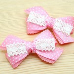 ribbons and lace for hair bows, head bands and jewelry items like necklaces and bracelets