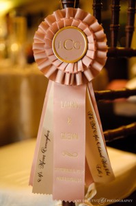 Equestrian Themed Wedding Rosette Ribbons