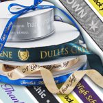 a ribbon's importance using ribbon rolls for decorating and gift giving great for branding