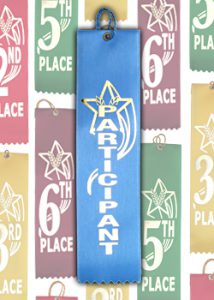 County Fair Blue Award Ribbons