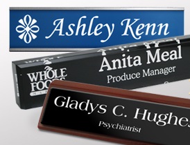 acrylic name plates and executive desk wedges are perfect for corporate gifting