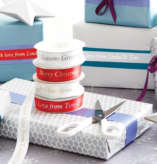 Easy Uses for Custom Ribbon Rolls This Holiday Ribbon Impressions