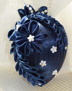 making Kanzashi Flowers using ribbon rolls and turning them into decorations