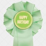 using personalized rosette ribbons for your next birthday party