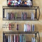 store your ribbon collection in Wire Baskets and CD Organizers