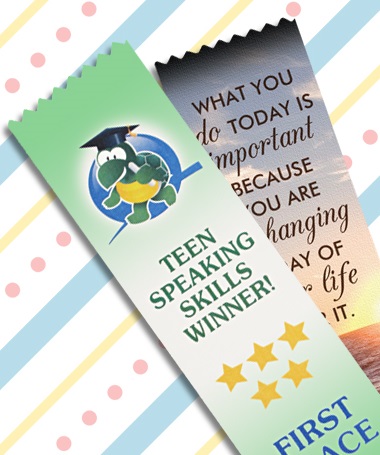 Custom Top Ribbons (Product Highlight) - Ribbon Impressions