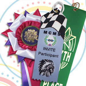 award ribbons are perfect for conferences, fairs and all events