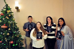 Employee Awards at the Coller Industries Incorporated Christmas party