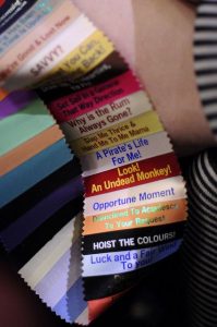 stacked badge ribbons for added ribbon flair to a badge holder