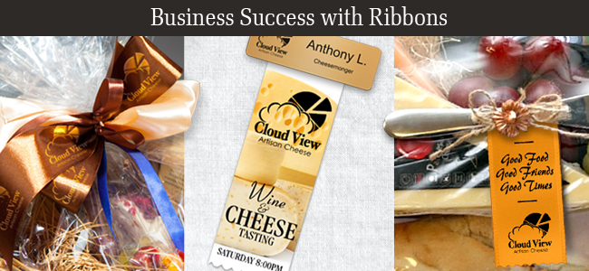 Custom ribbons will help in any business success by adding logos and other key company information.