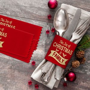 Christmas badge ribbons to personalize your holidays