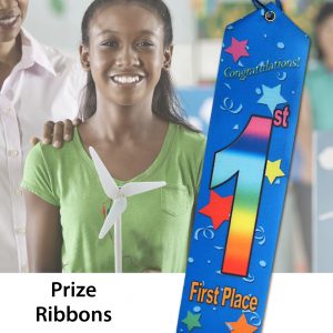 Stock prize ribbons available at Personalized Ribbons.