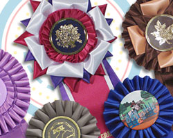 custom rosette award ribbons - ribbon products