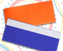 horizontal blank badge ribbons - ribbon products