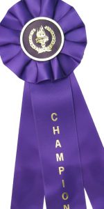 Victory Torch Rosettes, Triple Streamer