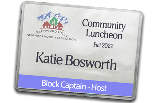 Make your events memorable with badge holders.